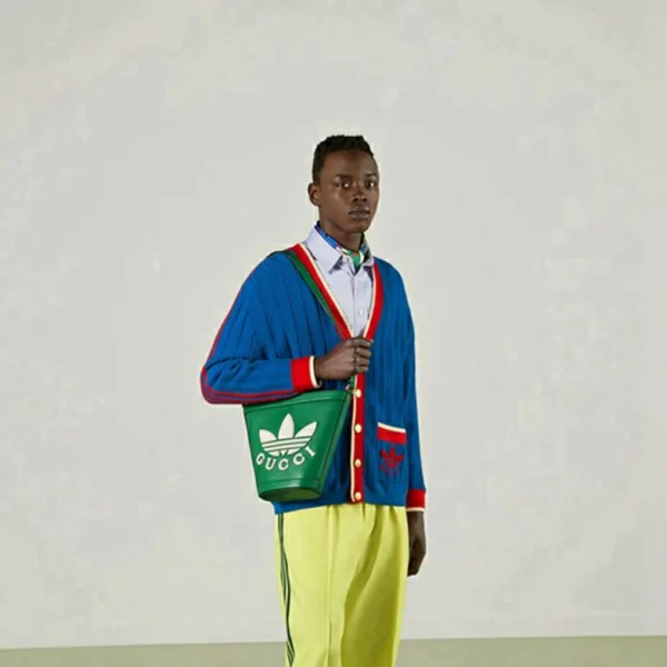 Gucci Adidas X Bucket Bag - Grønt Skinn