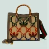 Gucci Adidas X Diana Medium Tote Bag - Flerfarget Lerret