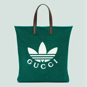 Gucci Adidas X Medium Tote Bag - Grønn Hekle