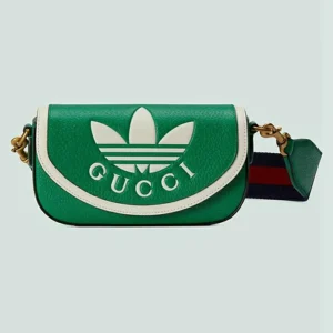 Gucci Adidas X Mini Bag - Grønt Skinn