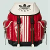 Gucci Adidas X Ryggsekk - Red Crystal Canvas