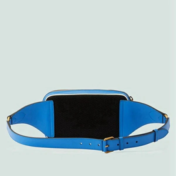 Gucci Adidas X Trefoil Belteveske - Bright Blue Leather