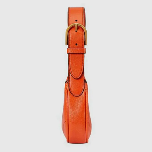 Gucci Aphrodite Mini Skulderveske - Oransje Skinn