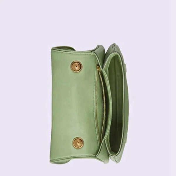 Gucci Blondie Top Handle Bag - Lysegrønt Skinn