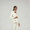 Gucci Deco Liten Skulderveske - Off White Leather