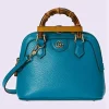 Gucci Diana Mini Tote Bag - Blått Skinn