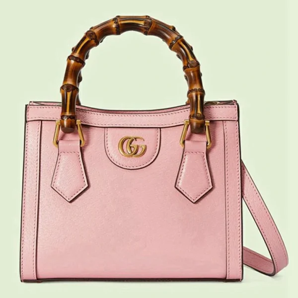 Gucci Diana Mini Tote Bag - Rosa Skinn