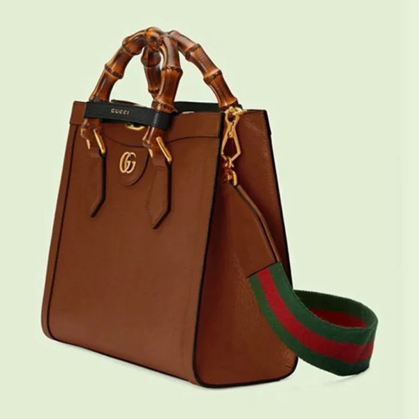 Gucci Diana Small Tote Bag - Cuir Leather
