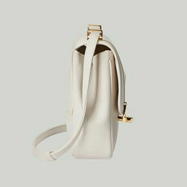 Gucci Equestrian Inspired Skulderveske - Off White Leather