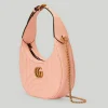 Gucci GG Marmont Matelassé Mini Bag - Peach Leather
