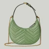 Gucci GG Marmont Matelassé Mini Bag - Sage Green Leather
