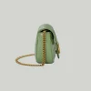 Gucci GG Marmont Matelassé Super Mini Bag - Sage Green Leather