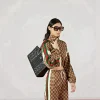 Gucci GG Marmont Medium Tote Bag - Svart Skinn