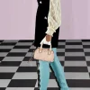 Gucci GG Matelassé Mini Bag - Rosa Skinn
