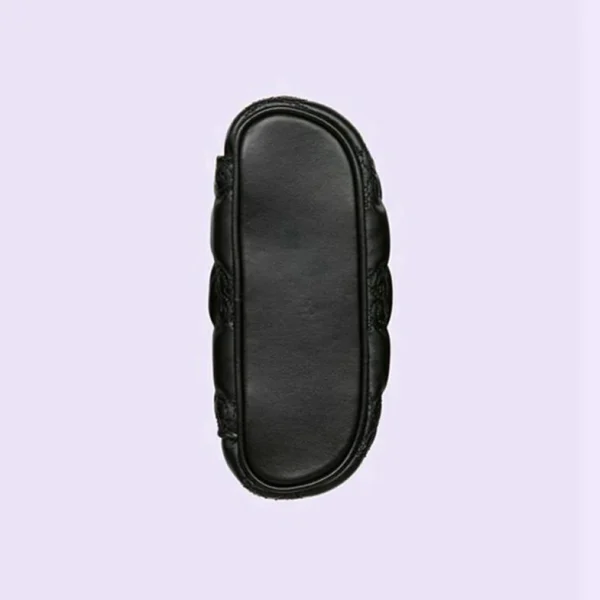 Gucci GG Matelassé Top Handle Mini Bag - Svart Skinn