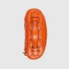 Gucci GG Matelassé Topphåndtak Miniveske - Oransje Skinn