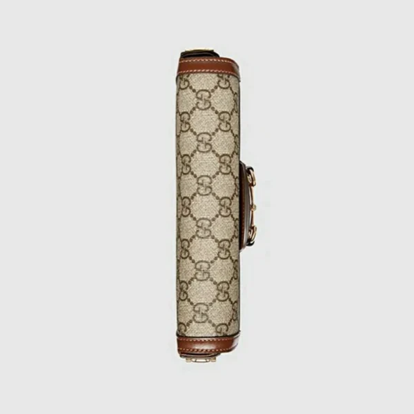 Gucci Horsebit 1955 Mini Bag - Beige And Ebony Supreme