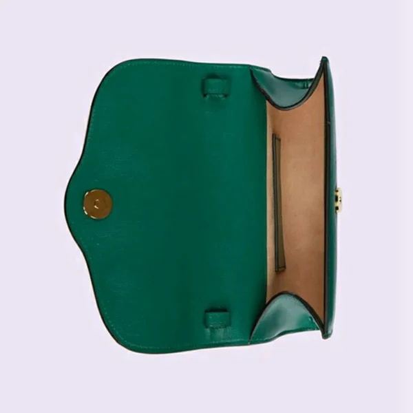 Gucci Horsebit 1955 Mini Bag - Grønt Skinn