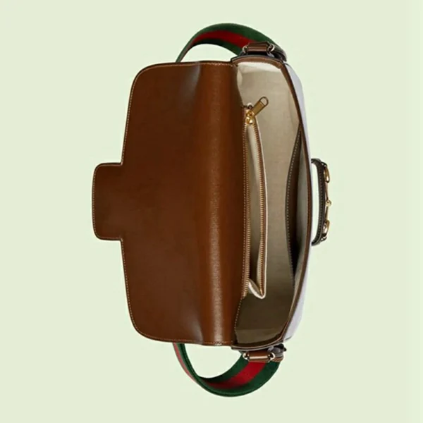 Gucci Horsebit 1955 Skulderveske - Brunt Skinn