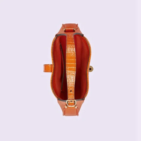 Gucci Jackie 1961 GG Crystal Mini Bag - Oransje