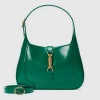 Gucci Jackie 1961 Liten Skulderveske - Emerald Green Leather