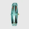 Gucci Jackie 1961 Mini Skulderveske - Lyseblått Skinn