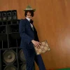 Gucci Jumbo GG Veske - Camel And Ebony GG Canvas