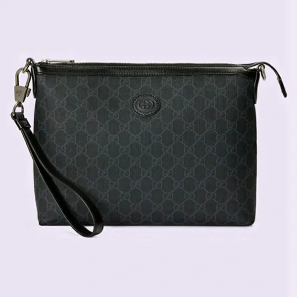 Gucci Messenger Bag Med G - Svart Supreme