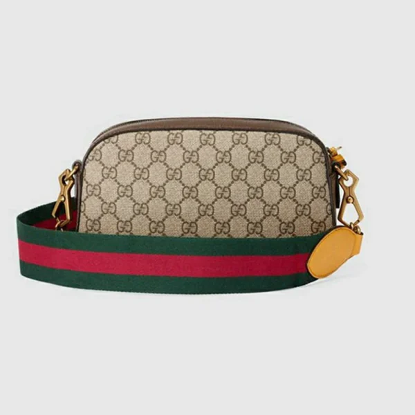 Gucci Neo Vintage GG Supreme Messenger Bag - Beige Og Ebony