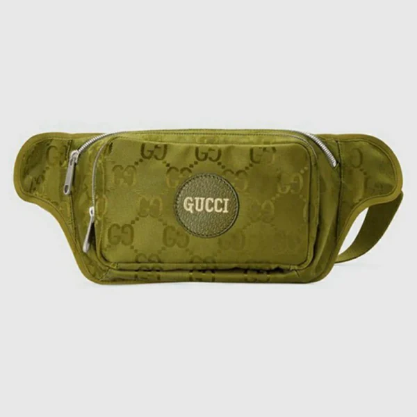 Gucci Off The Grid Large Belte Bag - Forest Green GG Econyl®