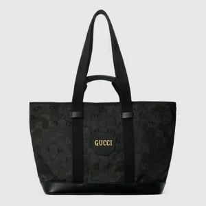 Gucci Off The Grid Medium Tote - Svart GG Econyl®