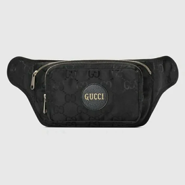 Gucci Off The Grid Stor Belteveske - Svart GG Econyl®