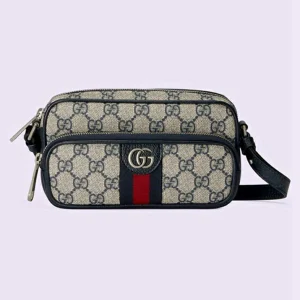 Gucci Ophidia GG Mini Bag - Beige Og Blå Supreme