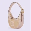Gucci Ophidia Jumbo GG Mini Bag - Camel And Pink Canvas