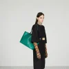Gucci Ophidia Medium Tote Bag - Grønt Skinn