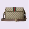 Gucci Ophidia Messenger Bag - Beige And Ebony Supreme